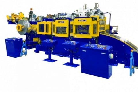 Uncoiler and leveller, NC feeder